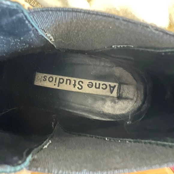 Acne Studios Jensen Women's Patent Leather Chelsea Boot - Picture 6 of 6